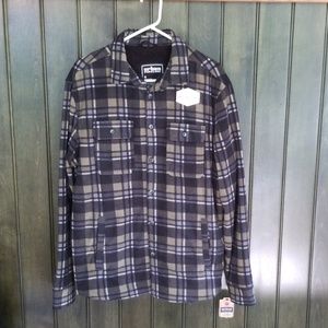 NWT Men's M Fleece Flannel